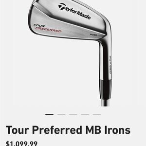 TaylorMade Silver Tour Preferred MB Irons